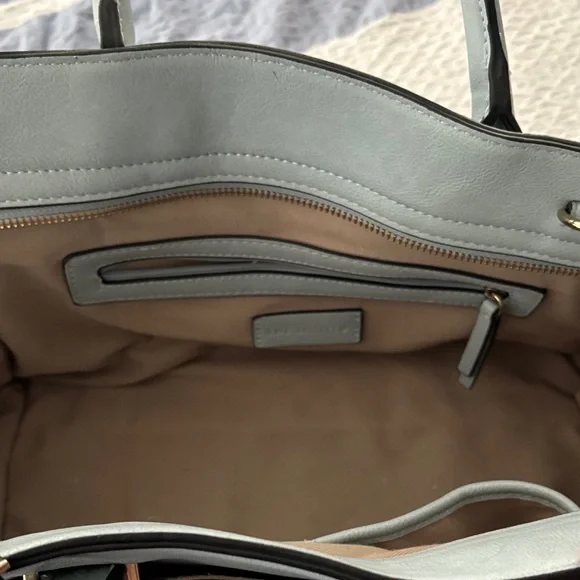 The Limited Slate Blue Satchel - Picture 2 of 8